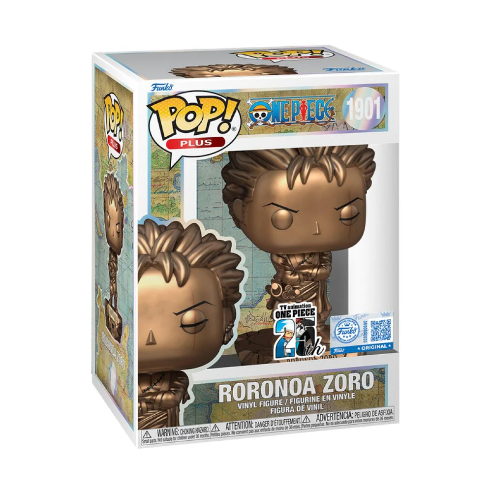 One Piece Roronoa Zoro Statue (Bronze) (Funko Shop Exclusive) #1901